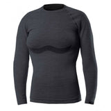 Maglia Intima maniche lunghe donna Biotex Calore Merino - Grigio - L