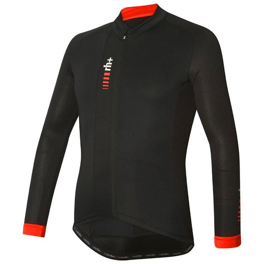 Maglia maniche lunghe Rh+ - Nero rosso