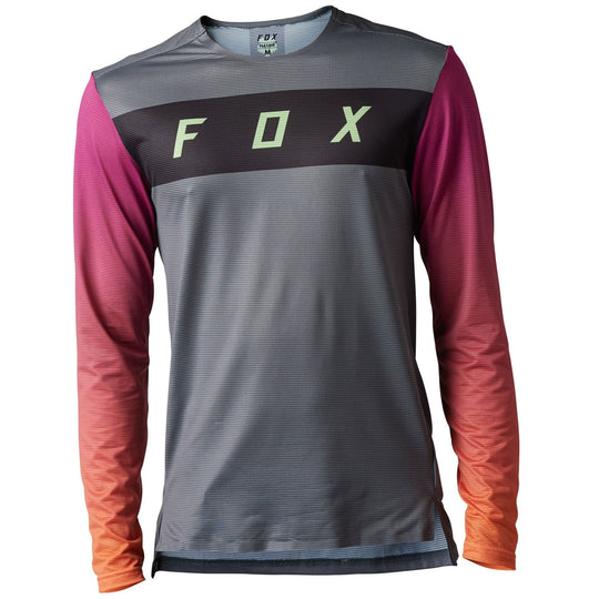 Maillot manches longues Fox Flexair Arcadia - Gris