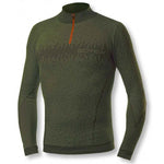 Biotex Lupetto 3D Zip long sleeve base layer - Green
