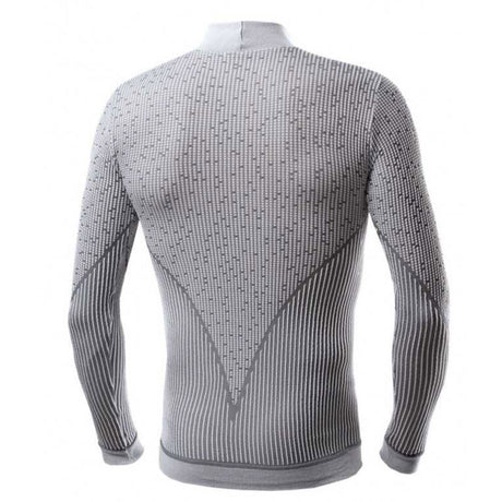 Maglia Intima maniche lunghe Biotex Lupetto 3D Zip - Grigio - N