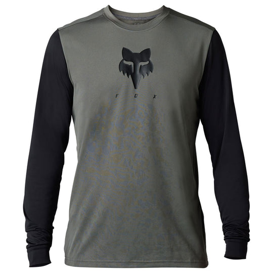 Maillot manches longues Fox Ranger TruDri - Gris