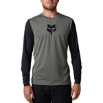 Fox Ranger TruDri long sleeve jersey - Gray
