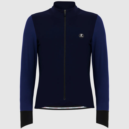 Pissei Monviso long sleeves jersey - Dark blue