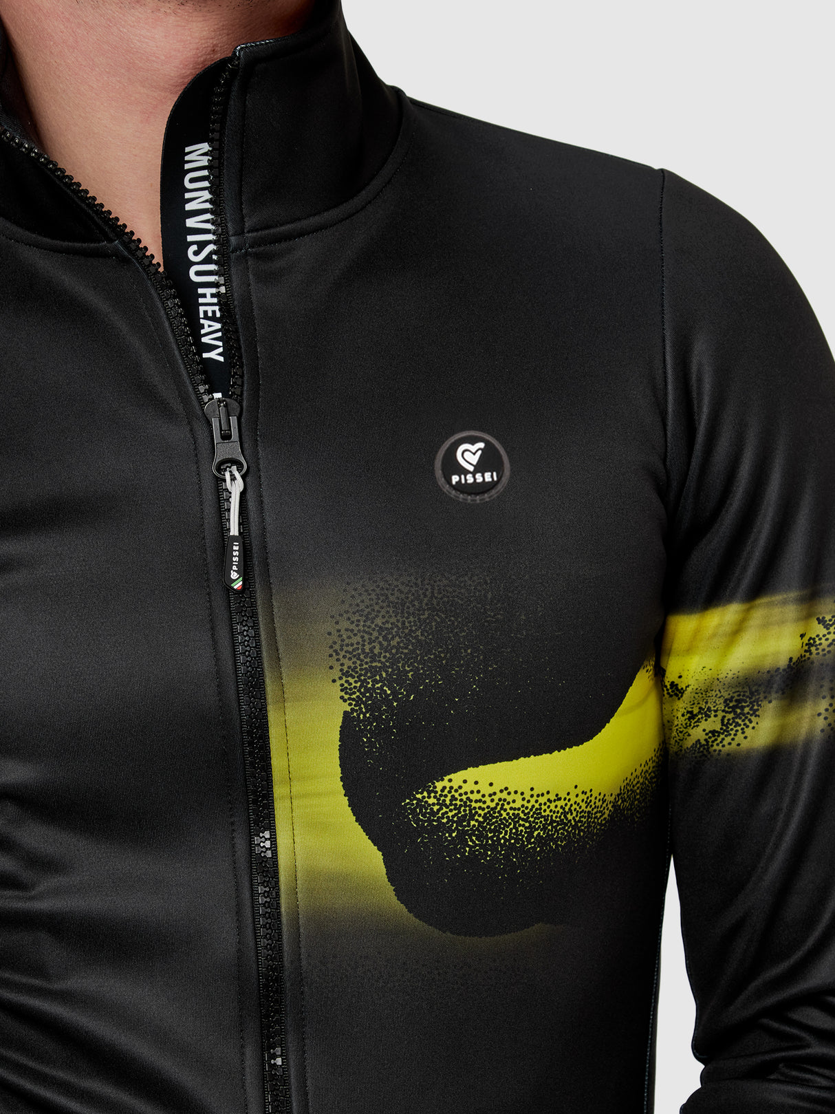 Giacca Pissei Monviso Heavy - Nero giallo - Q