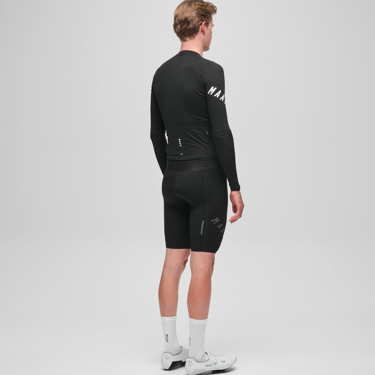 Maglia maniche lunghe Maap Apex Aeon - Nero bianco