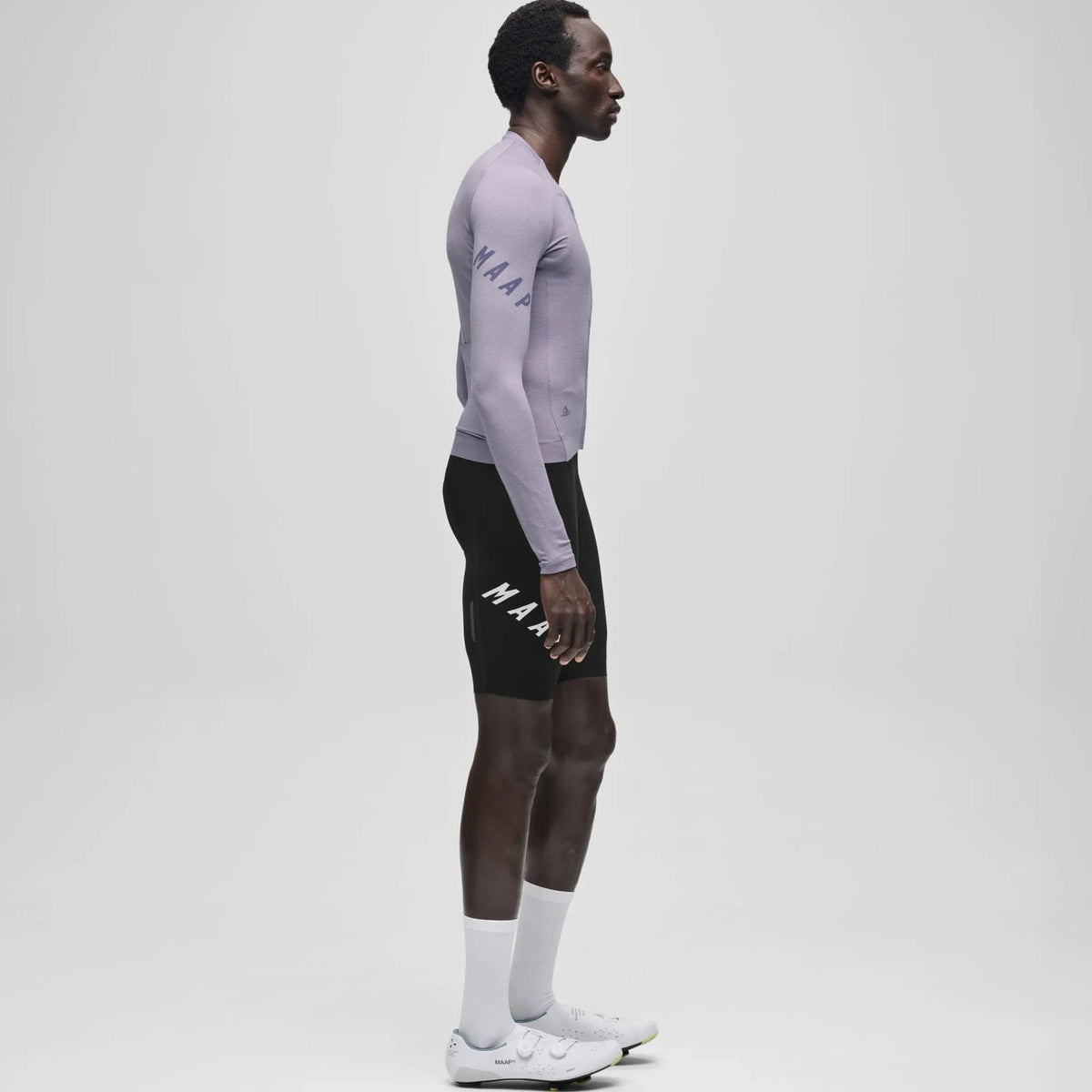 Maglia maniche lunghe Maap Apex Aeon - Lavender grey