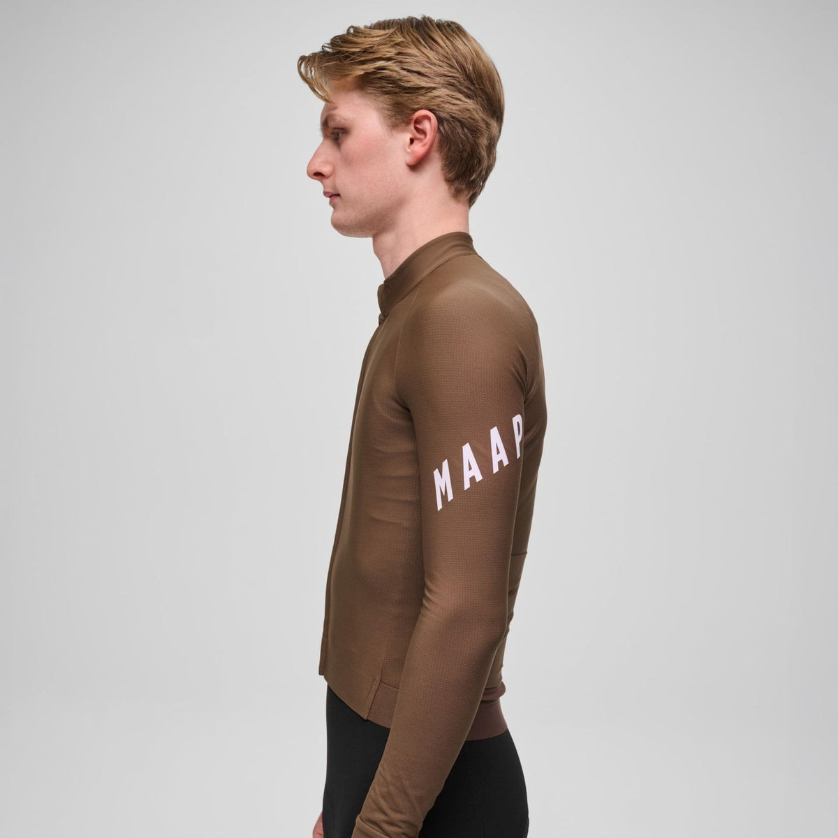 Langarmtrikot Maap Apex Aeon Thermal - Espresso