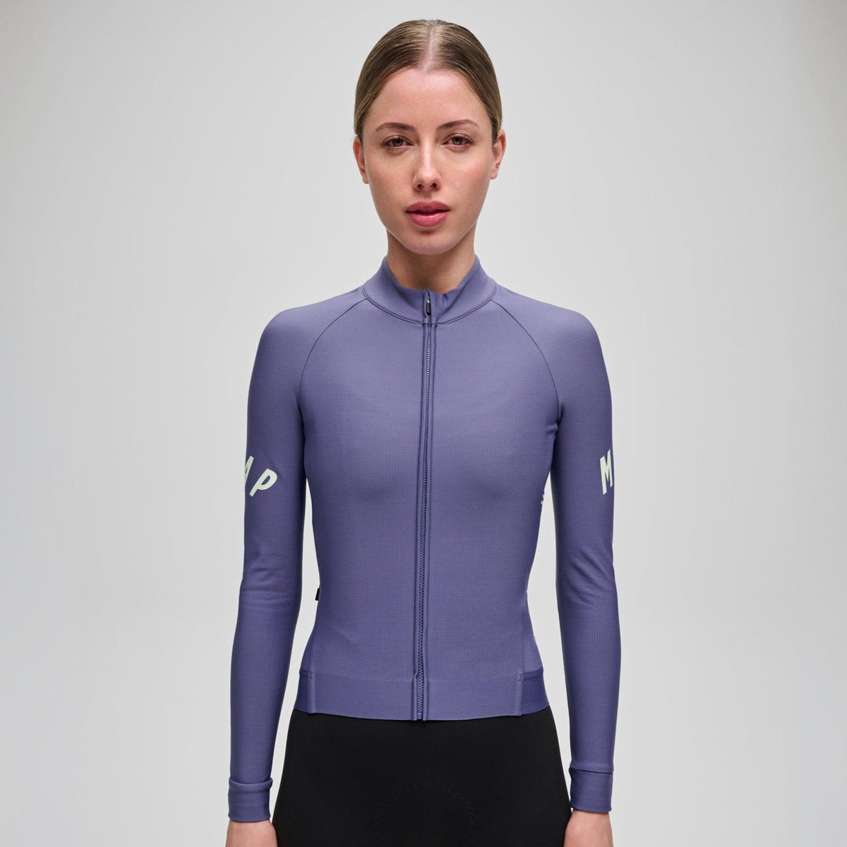 Langarmtrikot damen Maap Apex Aeon Thermal - Deep Cobalt