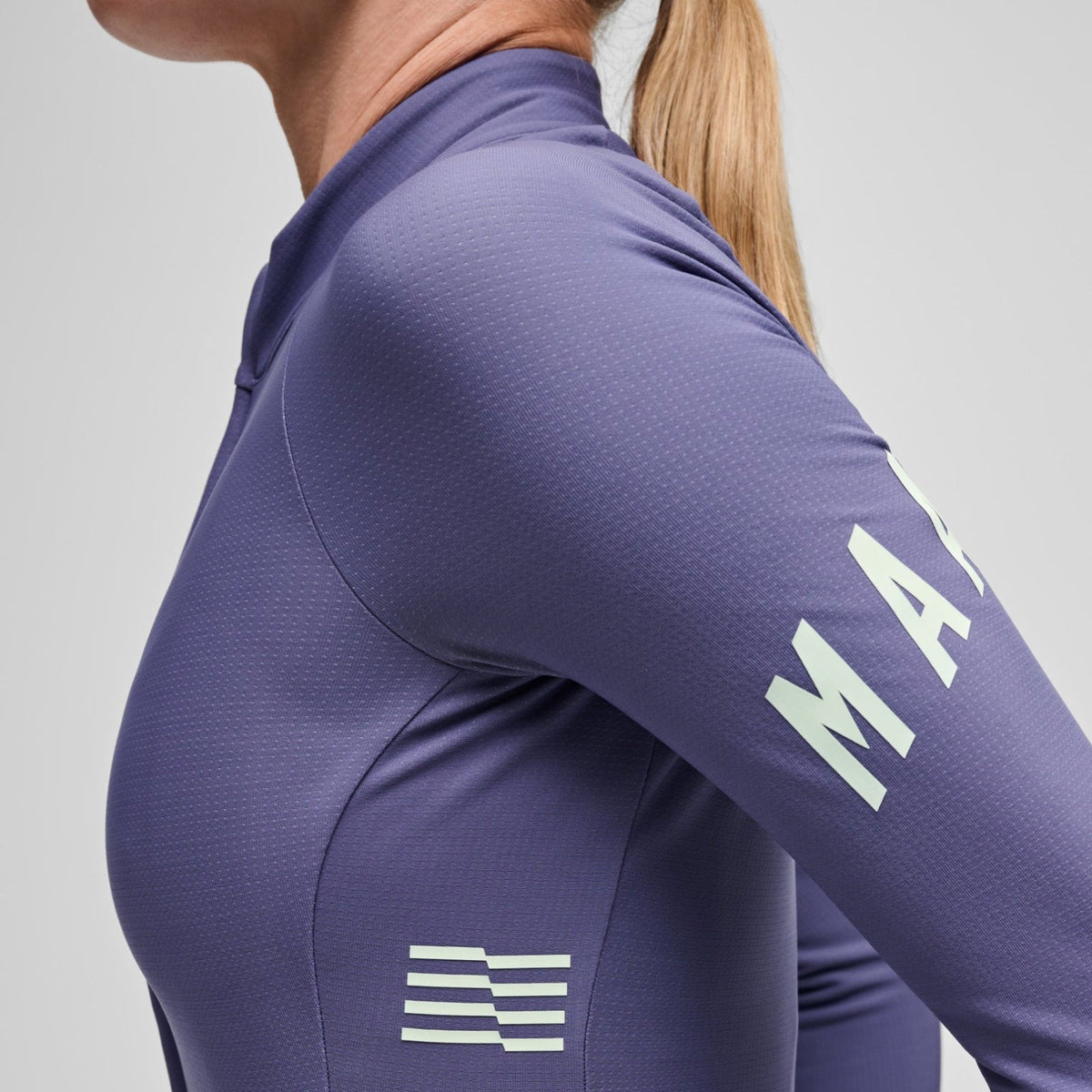 Langarmtrikot damen Maap Apex Aeon Thermal - Deep Cobalt