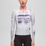 Maap Beta Pro Aero frau langarmtrikot - Grau
