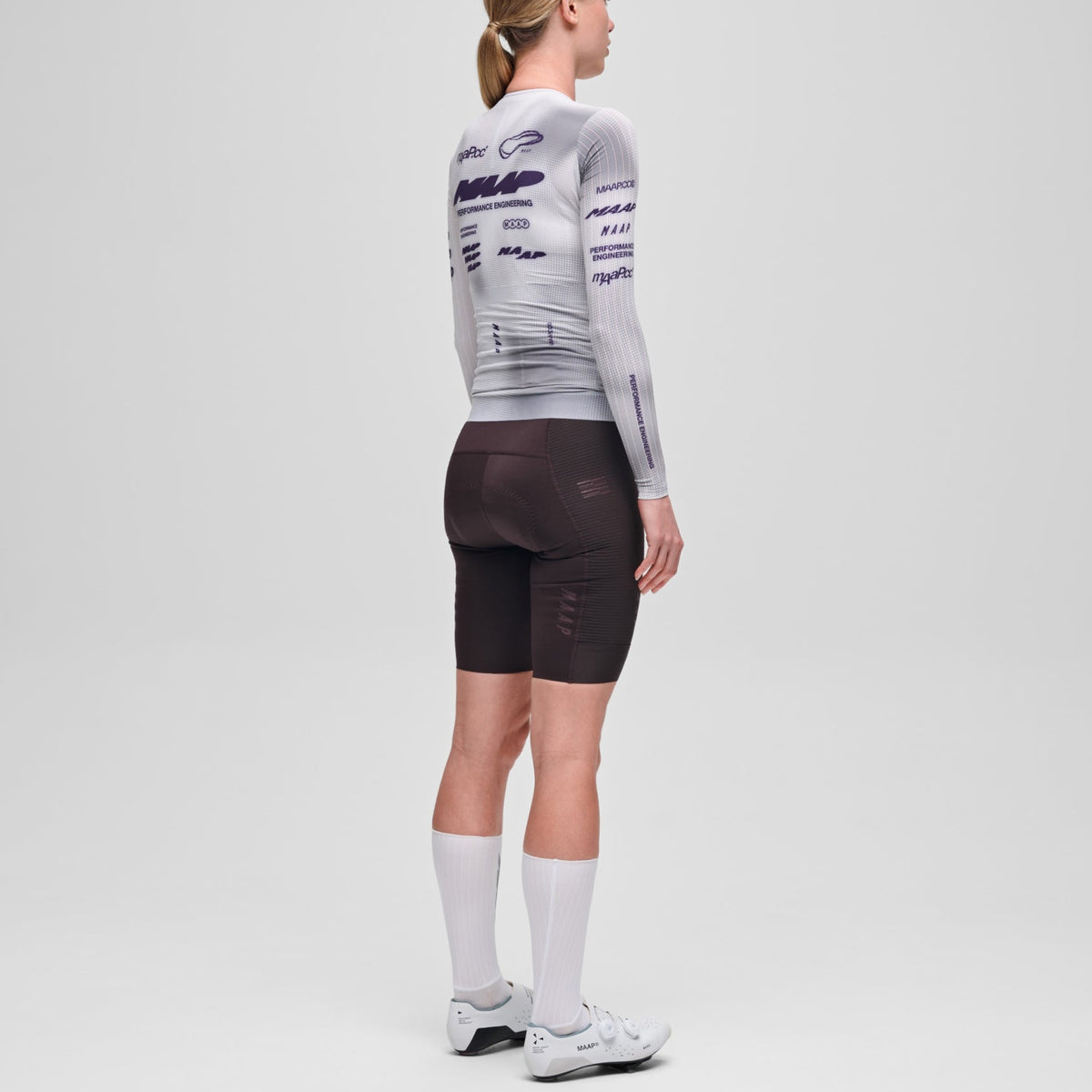 Maap Beta Pro Aero frau langarmtrikot - Grau