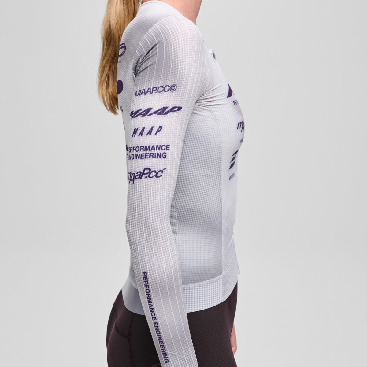Maap Beta Pro Aero frau langarmtrikot - Grau
