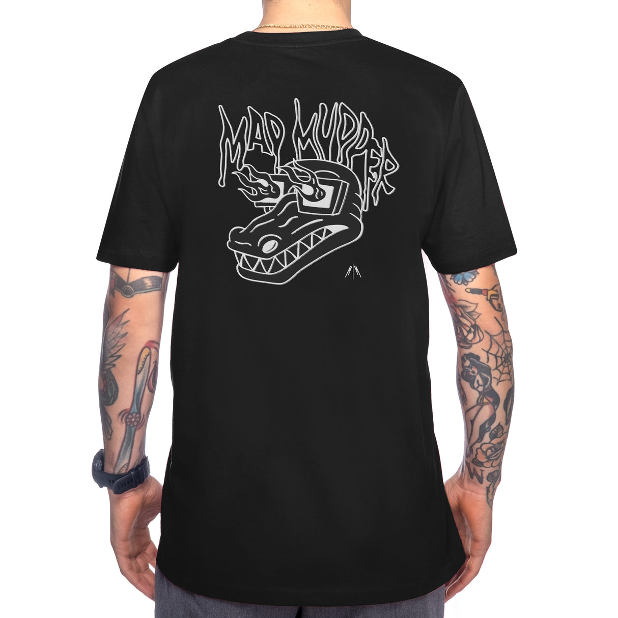 T-shirt Mad Mudder - Nero - G
