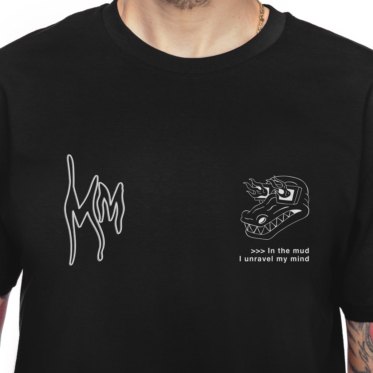 T-shirt Mad Mudder - Nero - E