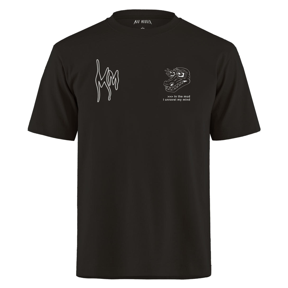 T-shirt Mad Mudder - Nero - C