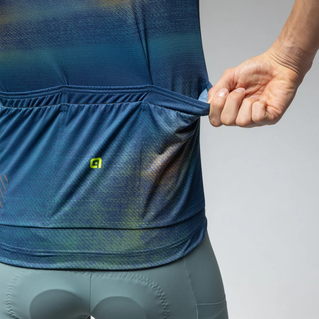 Maglia Ale Off Road Gravel Traccia - Blu Ale