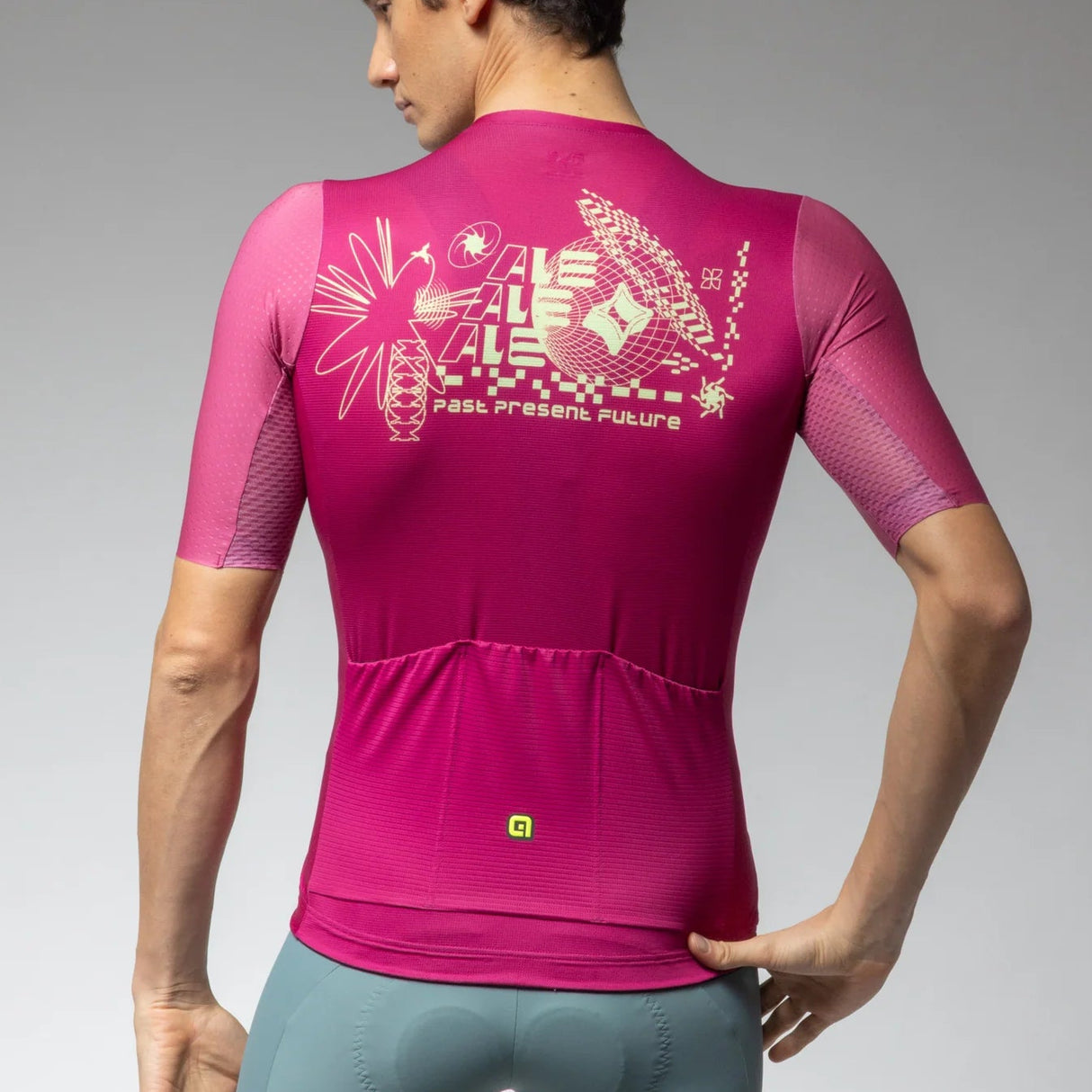 Maglia Ale PR-E Megabyte 2.0 - Fucsia Ale