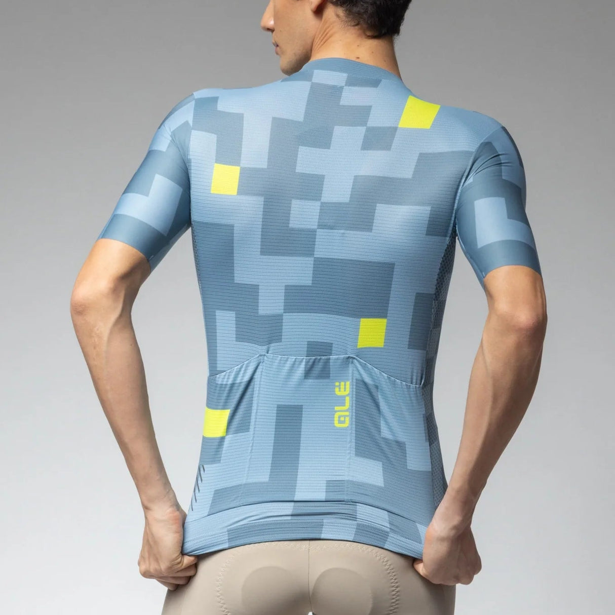 Maglia Ale Pragma Pixel - Grigio Ale