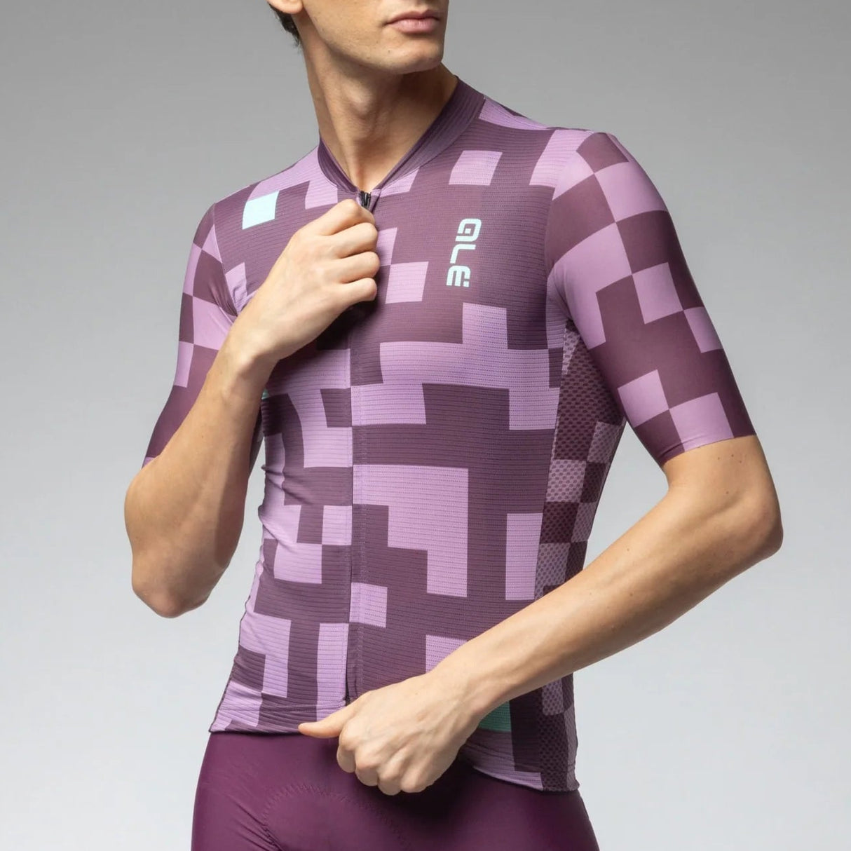 Maglia Ale Pragma Pixel - Viola Ale