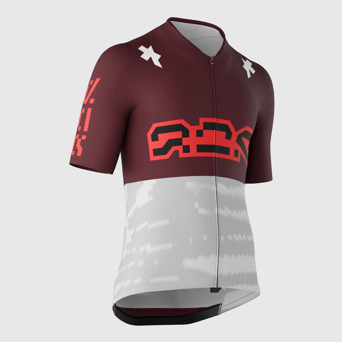 Maglia Assos Equipe R S11 Ogat Nimbo Edition - Bordeaux Assos