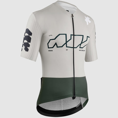 Maglia Assos Equipe RS S11 Something To Say - Grigio chiaro Assos 2
