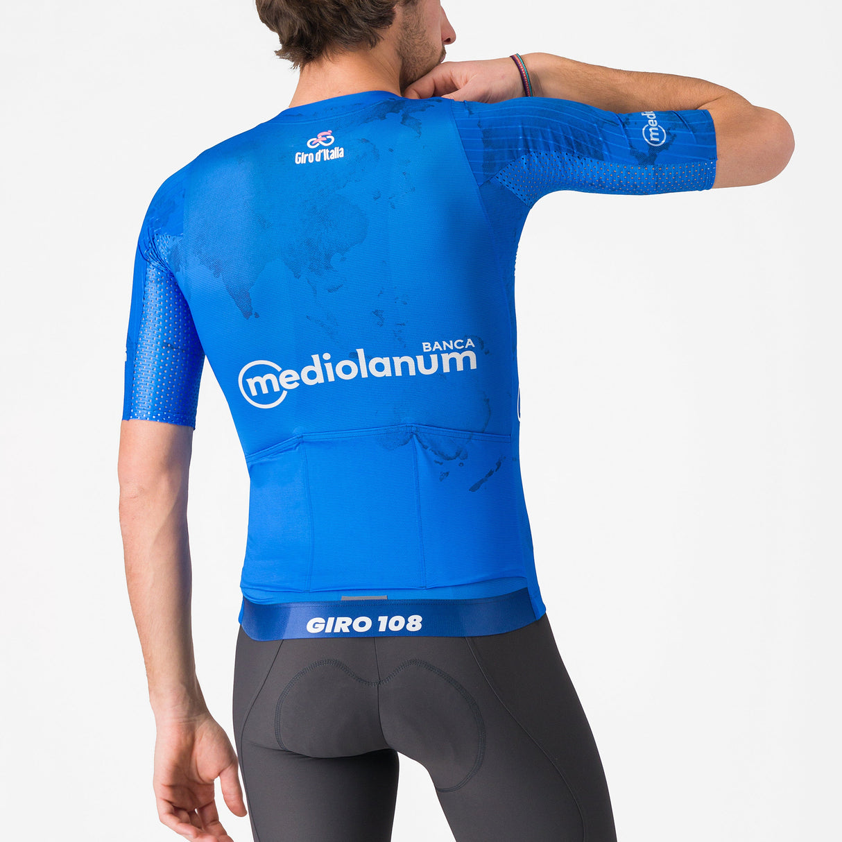 Maglia Azzurra Giro d'Italia 2025 Race 8S Castelli