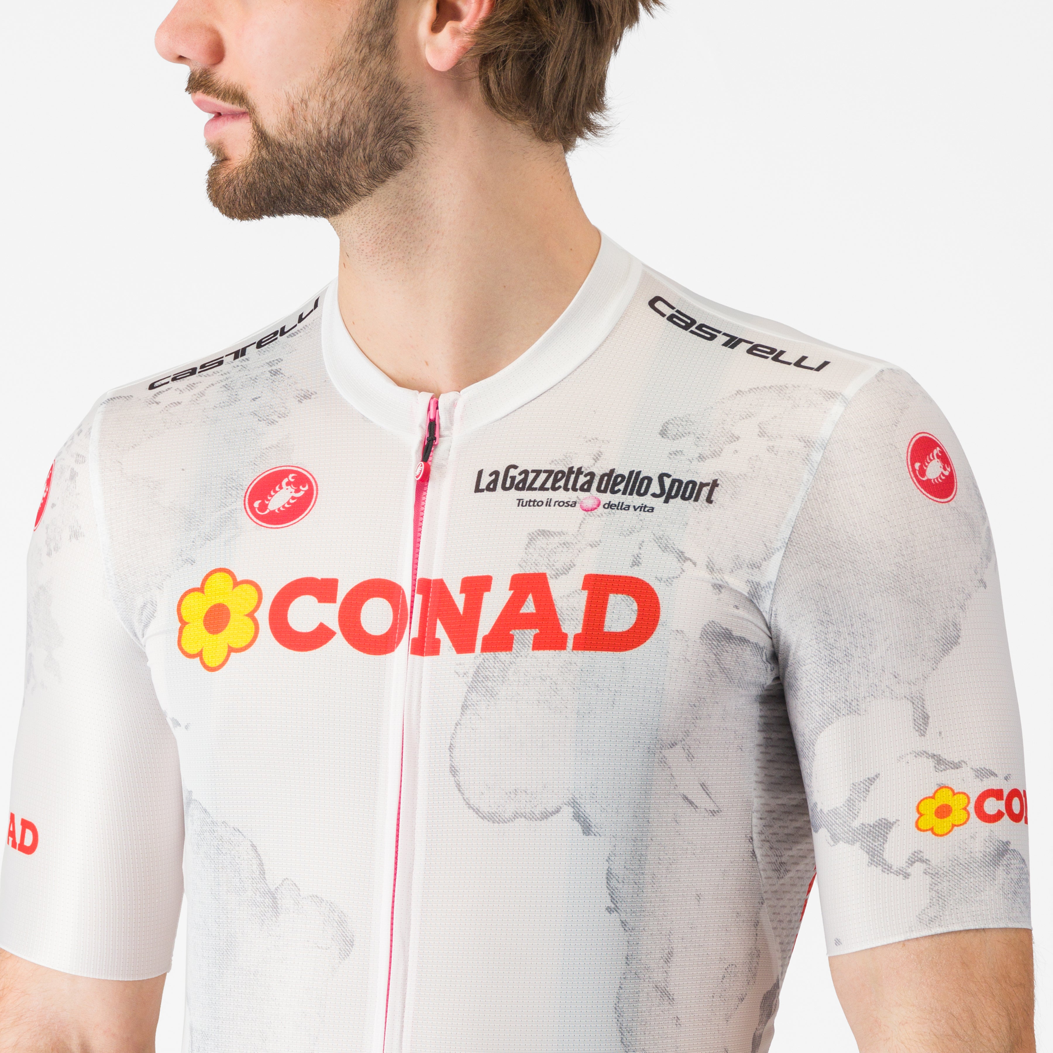 Maillot Blanco Giro d'Italia 2025 Competizione 3