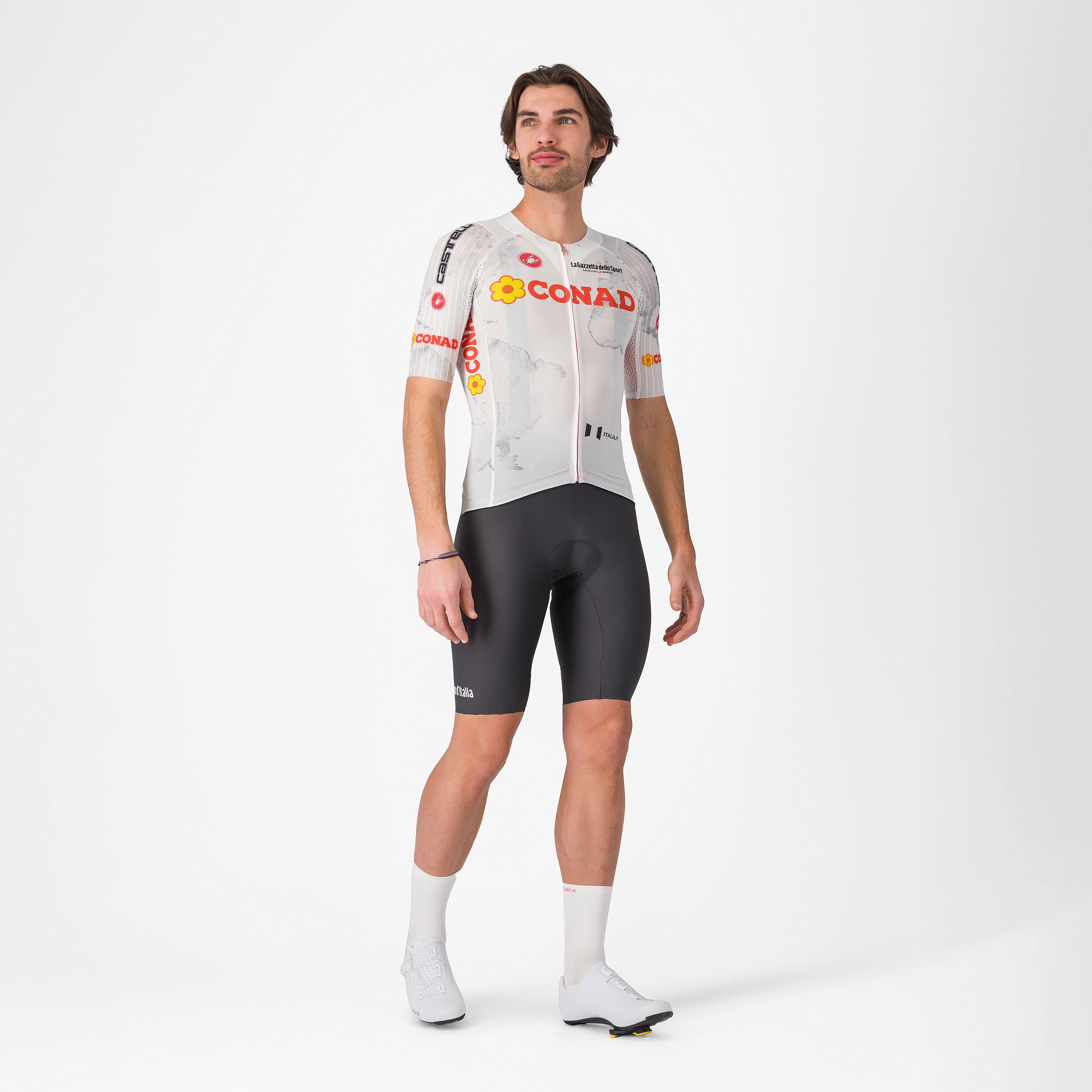 Maglia Bianca Giro d'Italia 2025 Race 8S Castelli