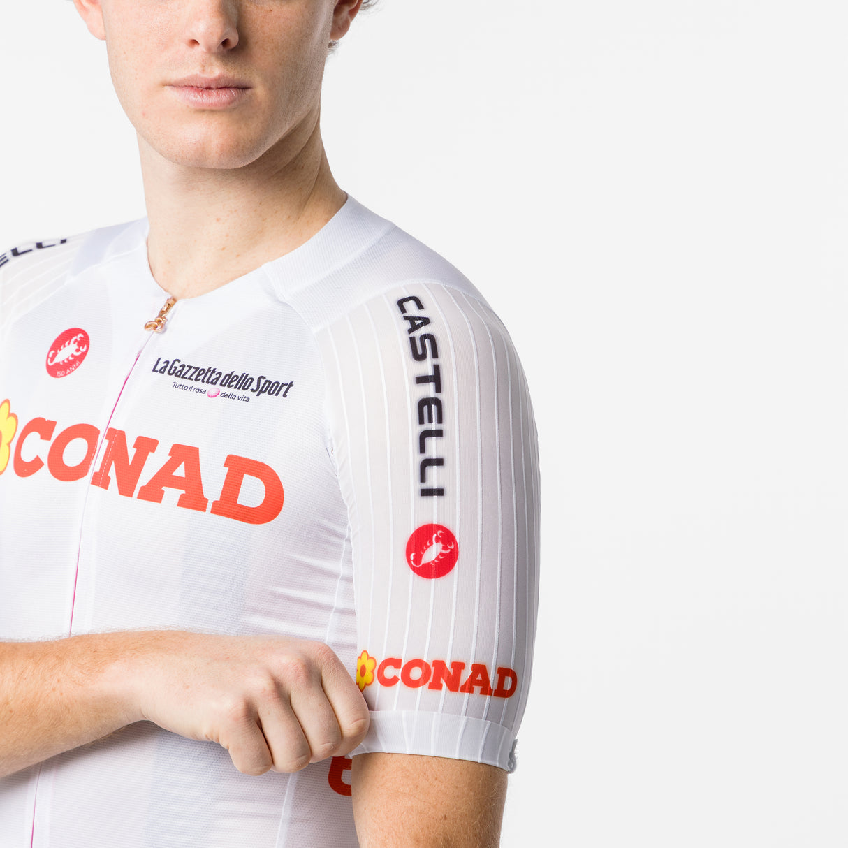 Maglia Bianca Giro d'Italia 2026 Race 8S Castelli