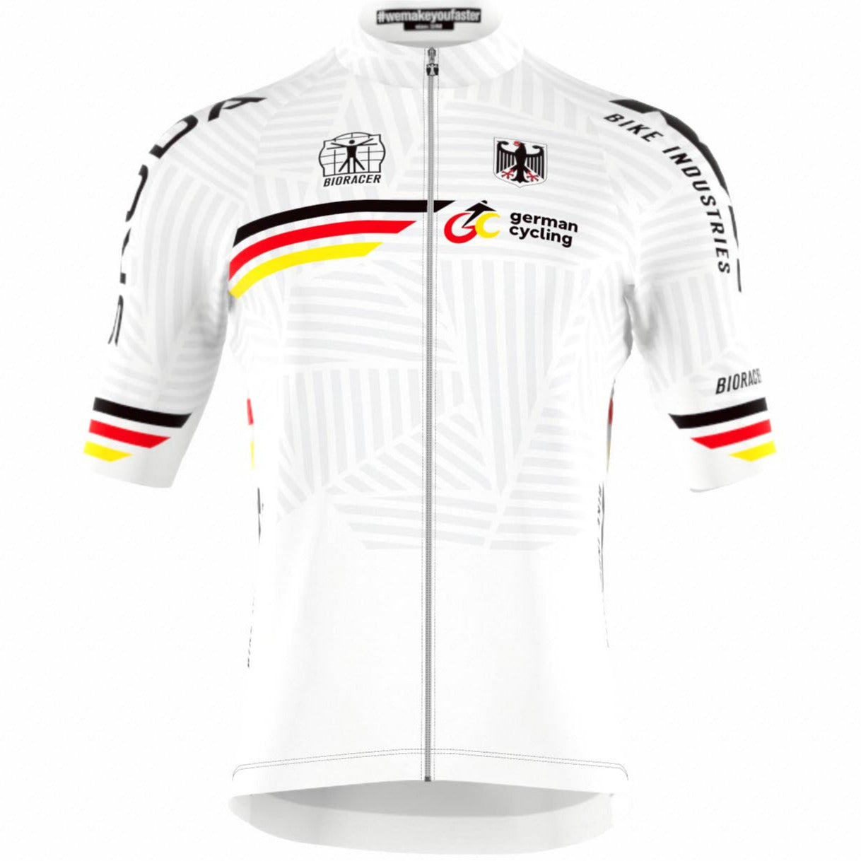 deutschland rennrad trikot Bioracer Nationaltrikot Deutschland 2025 Icon Classic