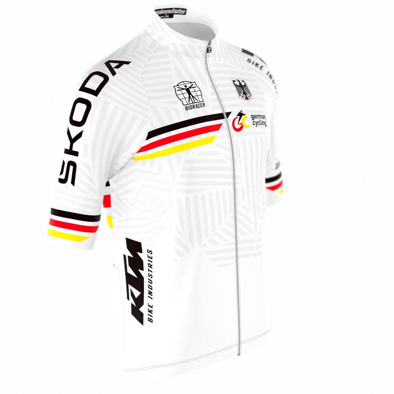 bioracer rennrad Bioracer Nationaltrikot Deutschland 2025 Icon Classic