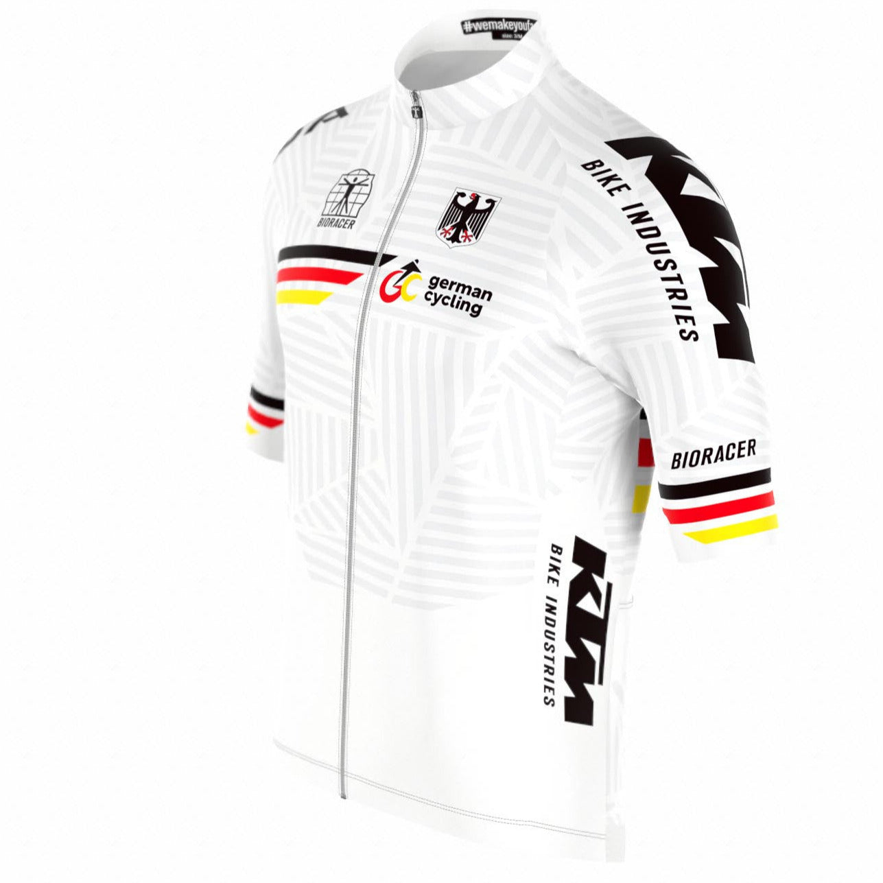 Bioracer Deutsche Nationalmannschaft 2025 Icon Classic trikot S / Weiß