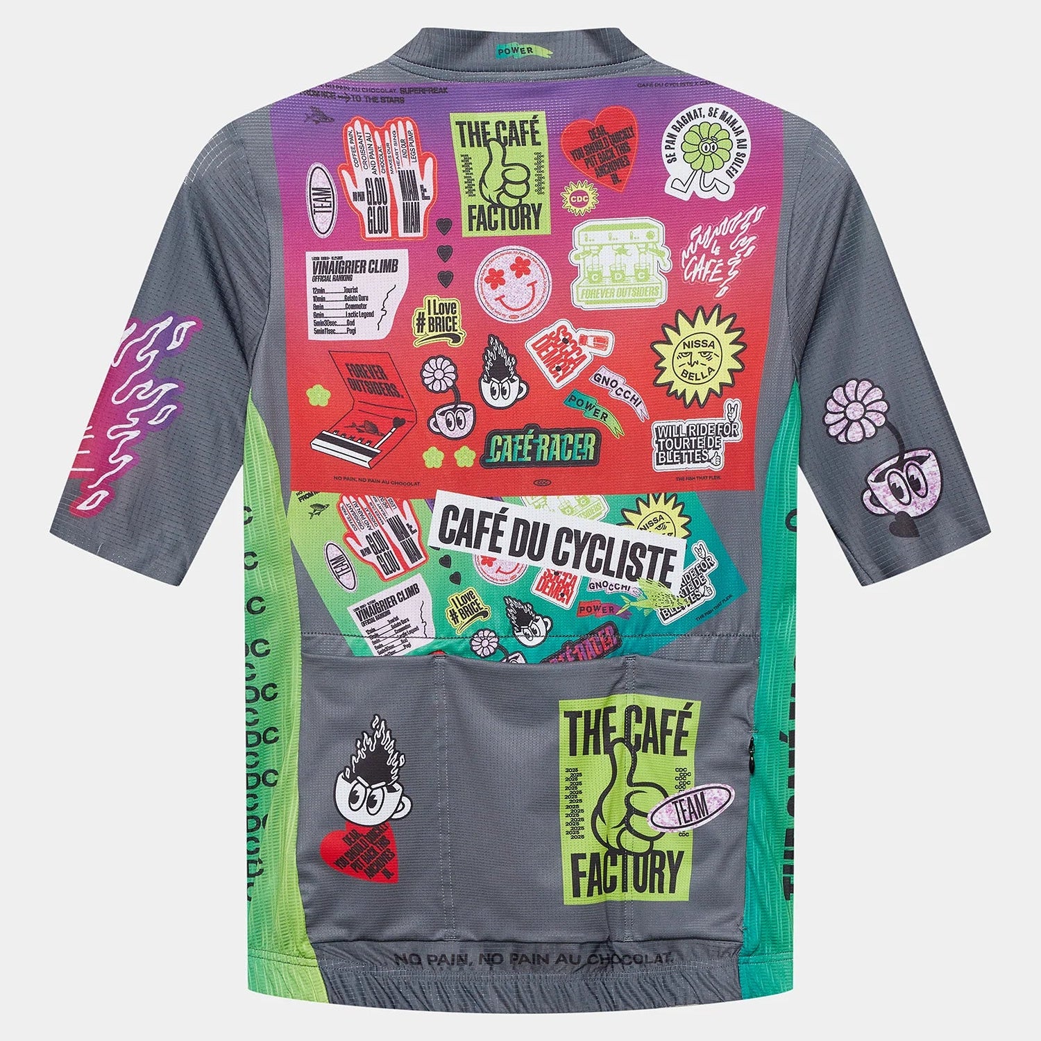 Cafe du Cycliste Bergida jersey - Grey