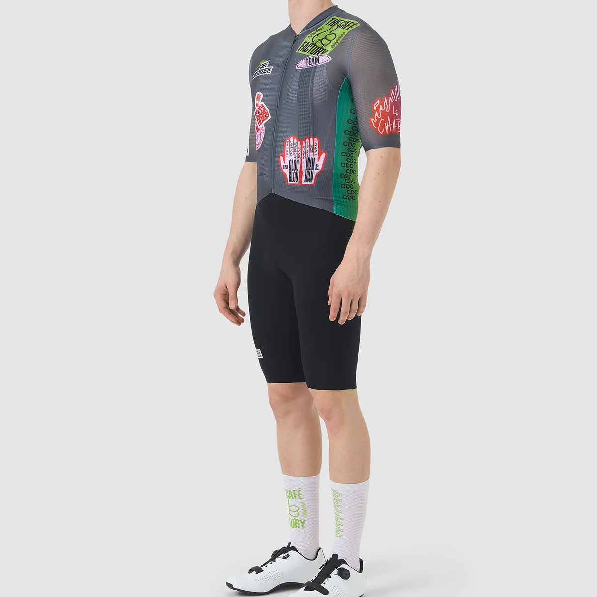 Cafe du Cycliste Bergida jersey - Grey