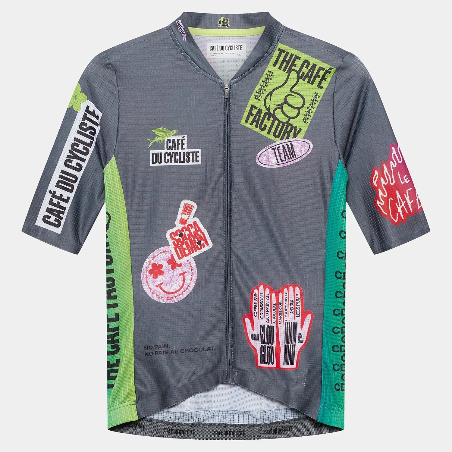 Cafe du Cycliste Bergida jersey - Grey