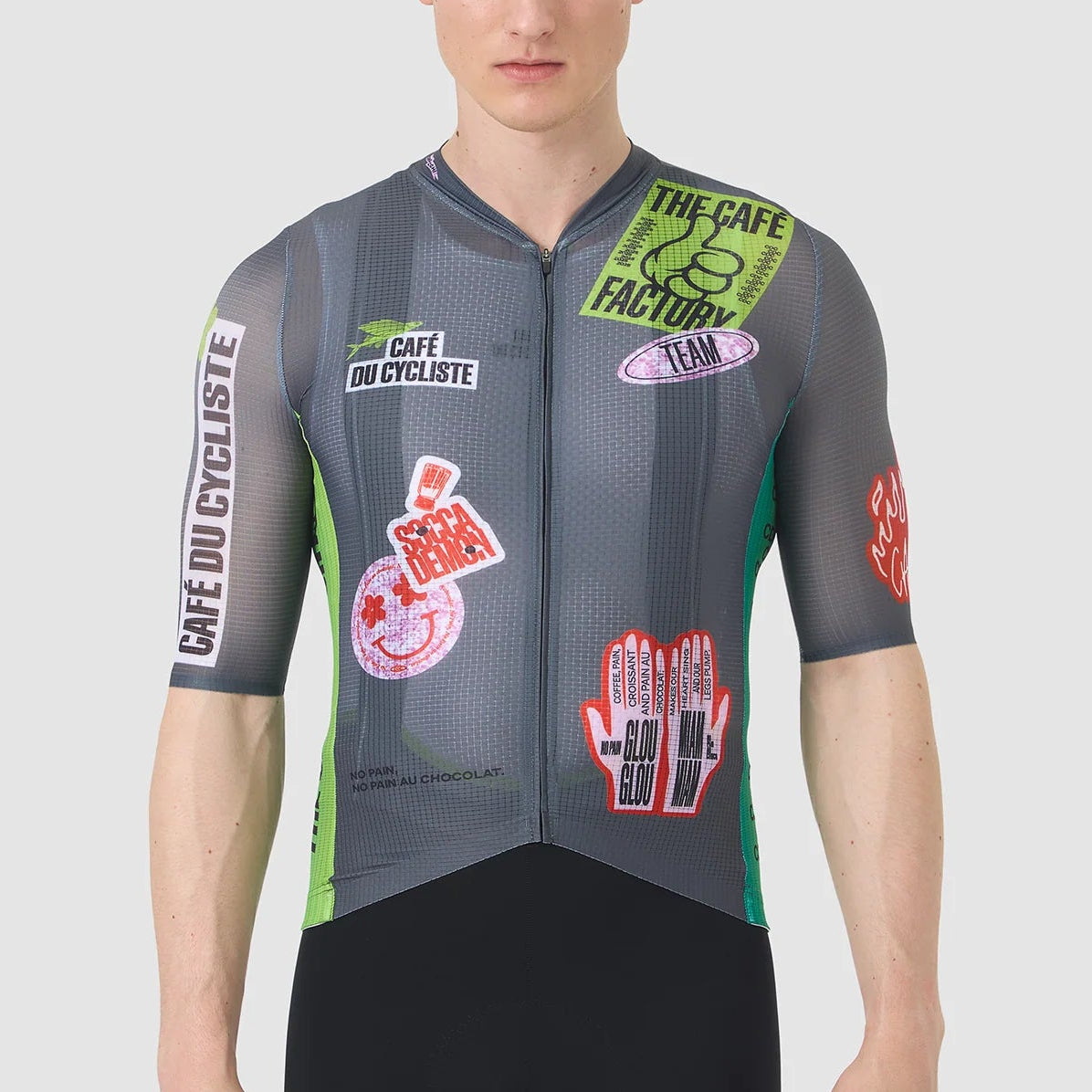 Cafe du Cycliste Bergida jersey - Grey