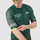 Maglia Cafe du Cycliste Bergida - Verde Café du Cycliste