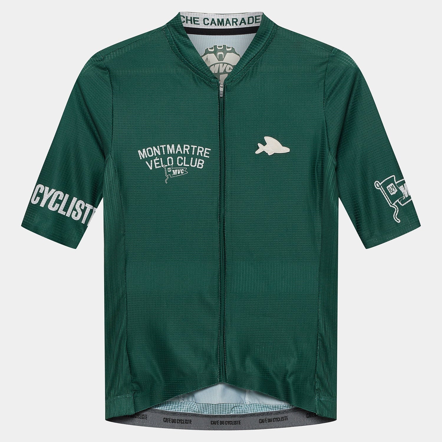 Maglia Cafe du Cycliste Bergida - Verde Café du Cycliste
