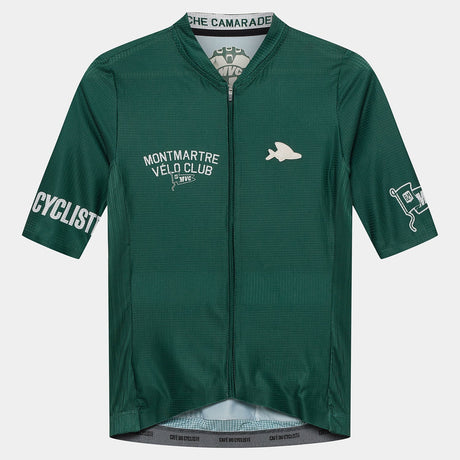 Maglia Cafe du Cycliste Bergida - Verde Café du Cycliste