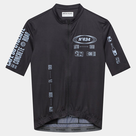 Cafe du Cycliste Eze jersey - Black