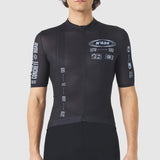 Maglia Cafe du Cycliste Eze - Nero Café du Cycliste