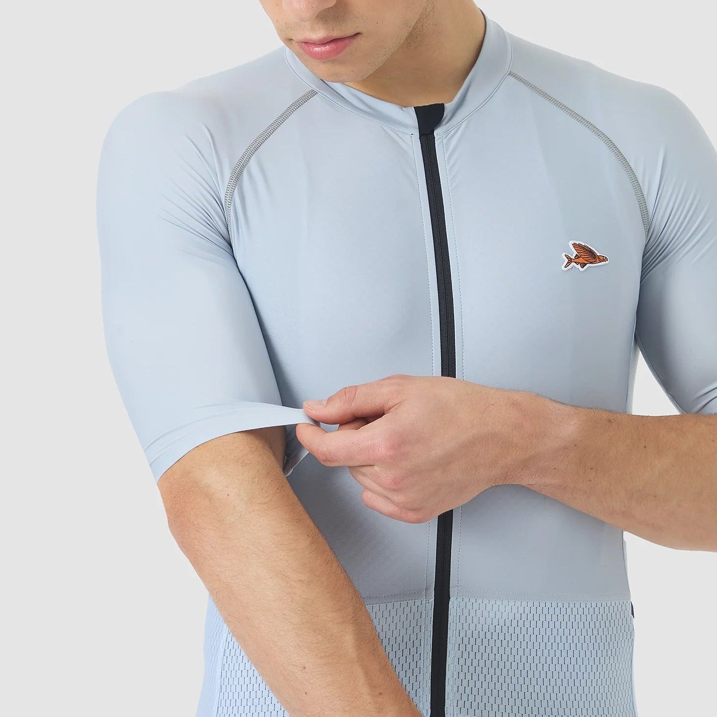 Cafe du Cycliste Magda jersey - Grey | All4cycling