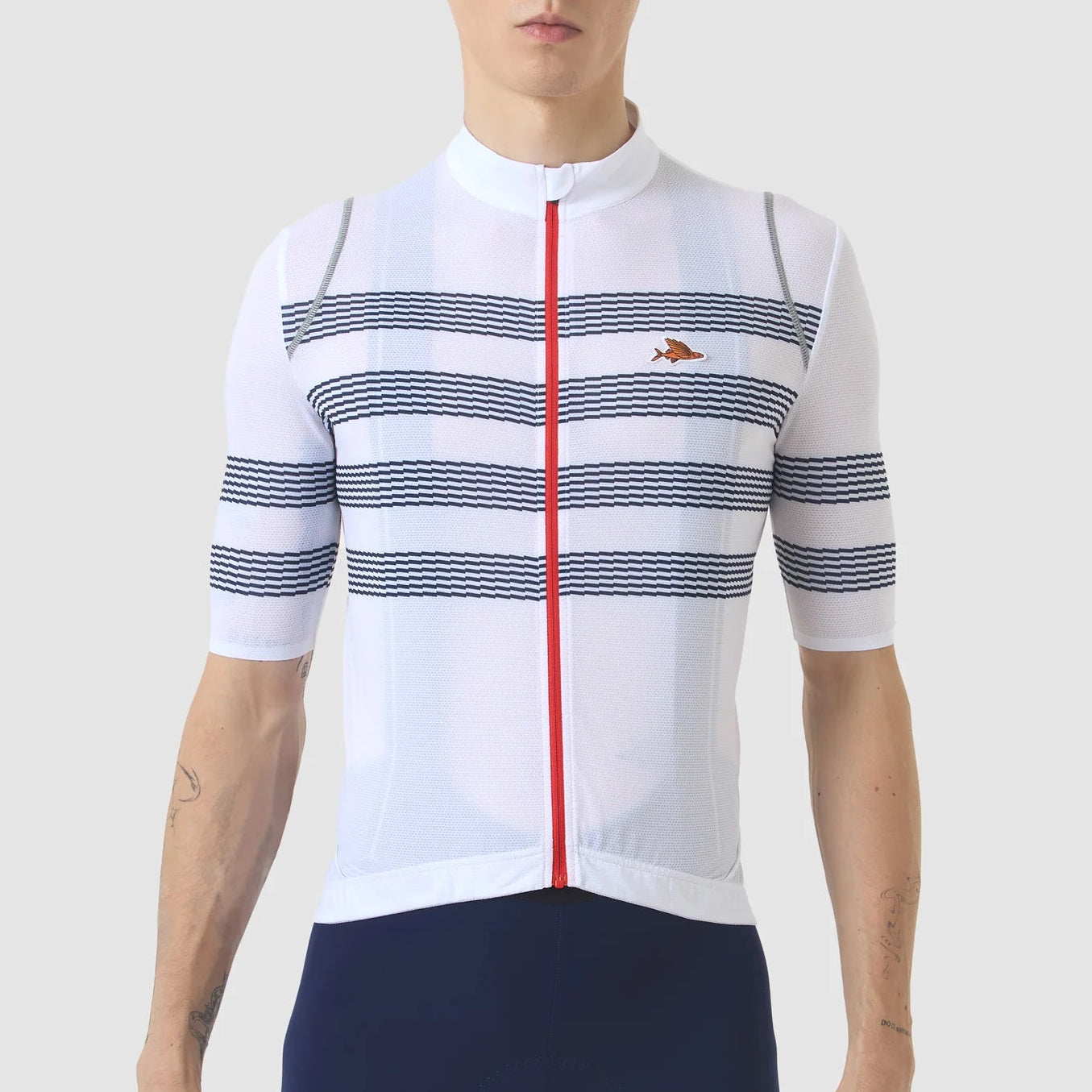 Cafe du Cycliste Mona 2 jersey - White