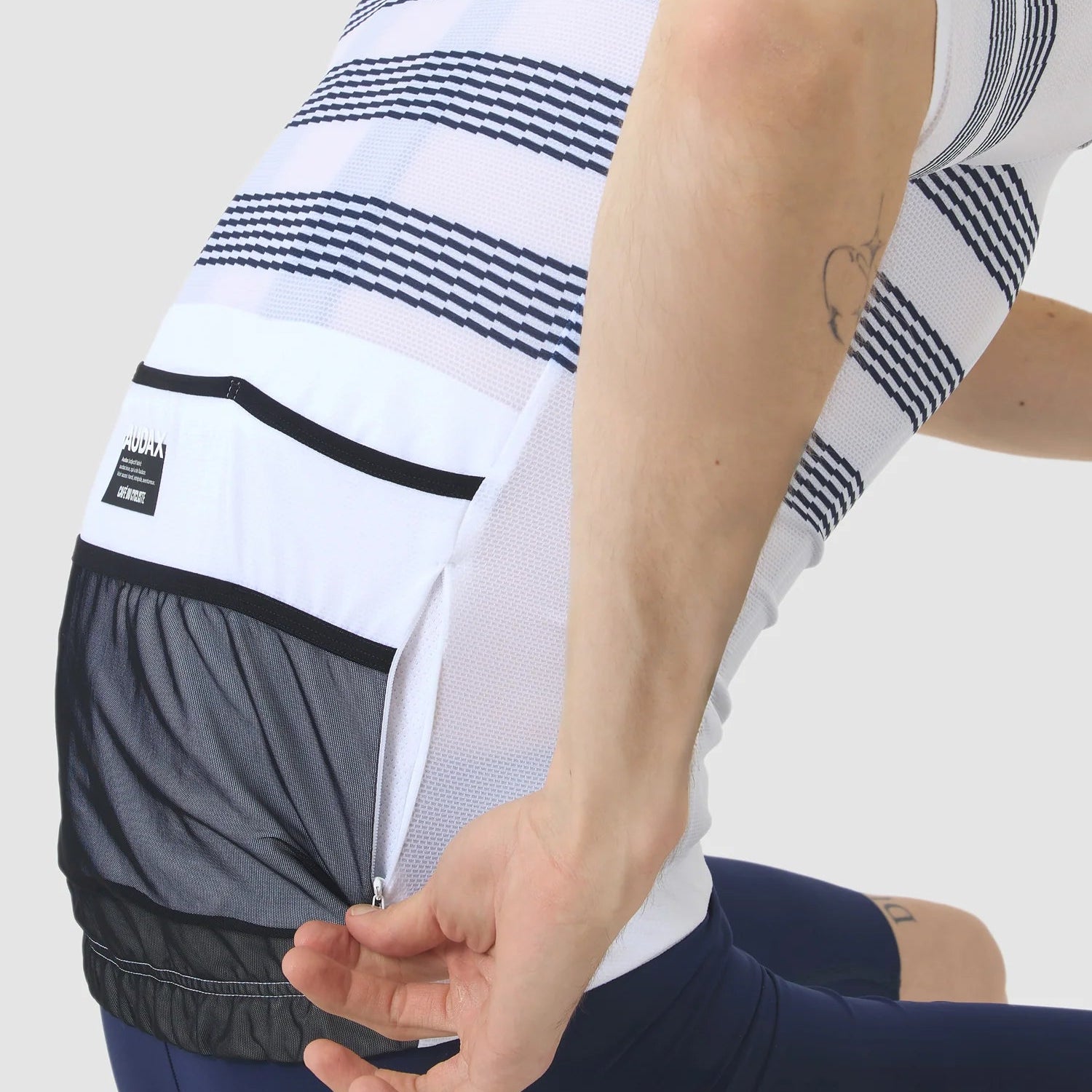 Cafe du Cycliste Mona 2 jersey - White