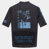 Maglia Cafe du Cycliste Sa Calobra - Nero Café du Cycliste