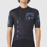 Maglia Cafe du Cycliste Sa Calobra - Nero Café du Cycliste