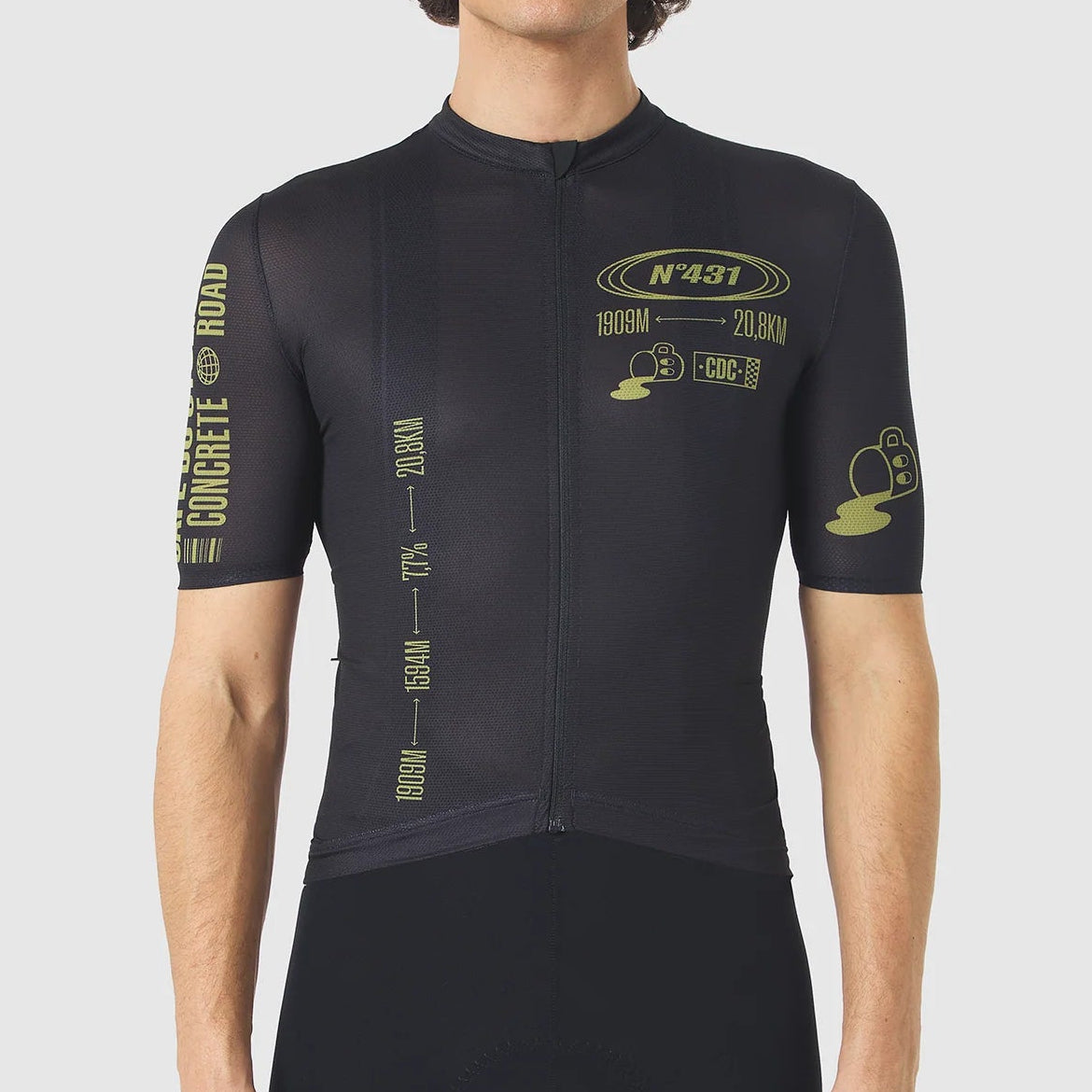 Cafe du Cycliste Ventoux jersey - Black