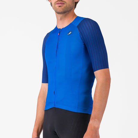 Maglia Castelli Aero Race 8S - Azzurro Castelli