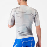 Maglia Castelli Aero Race 8S - Grigio chiaro Castelli